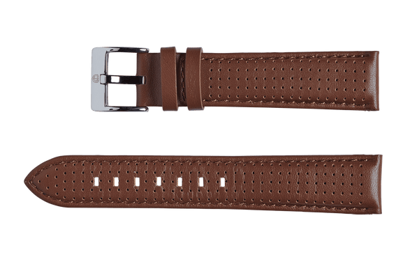 Brown Leather Racing Strap