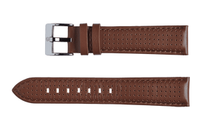 Brown Leather Racing Strap